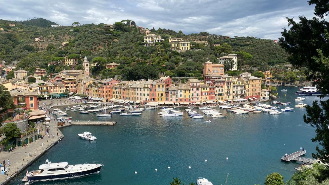 Alloggio Con Parcheggio E Vista - A Due Passi Dal Paradiso Camogli Exterior foto